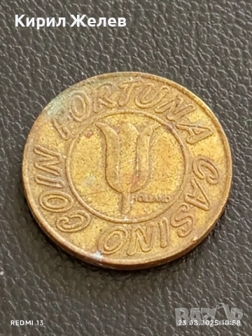 Два жетона токен COIN FORTUNA CASINO HOLLAND за КОЛЕКЦИЯ ДЕКОРАЦИЯ 39826, снимка 3 - Колекции - 51461925