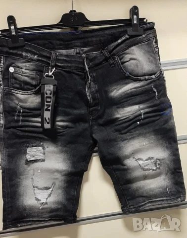 мъжки къси дънкови панталонки icon, снимка 4 - Къси панталони - 51095149