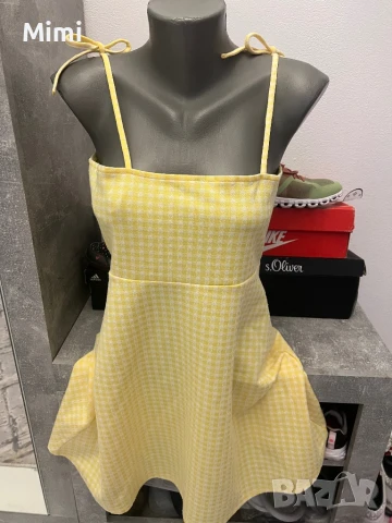 Н&М сладурска рокличка на каре S/M, снимка 1