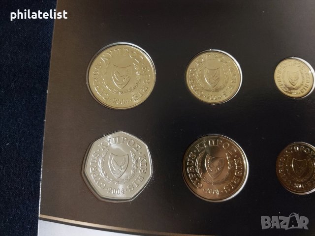 Кипър 2004 - комплектен сет от 6 монети, снимка 3 - Нумизматика и бонистика - 37782688