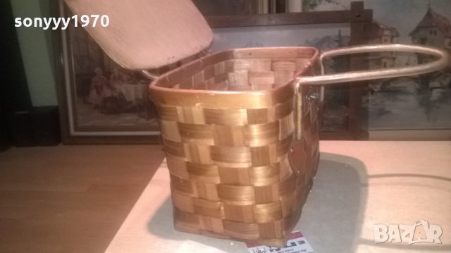 АНТИКА-ДЪРВЕНА ЧАНТА-ВНОС ШВЕИЦАРИЯ, снимка 7 - Колекции - 27299884