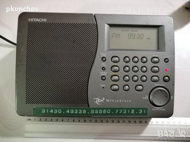 Радиоприемник HITACHI WORLD SPACE KH-WS1, снимка 2 - Радиокасетофони, транзистори - 27551119