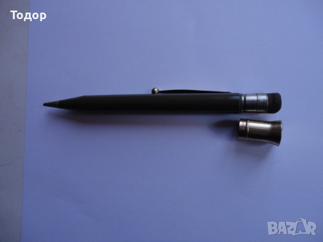 Позлатен механичен молив Sals Gold Dilled, снимка 4 - Антикварни и старинни предмети - 52834448