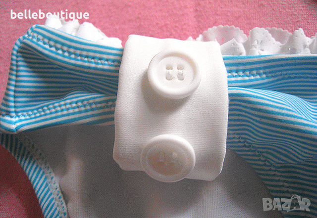 Бански на райета Jessica Simpson, размер S, снимка 4 - Бански костюми - 36552140