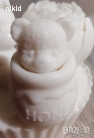 3d глава мече и буркан силиконов молд форма фондан смола гипс шоколад, снимка 4 - Форми - 40664829