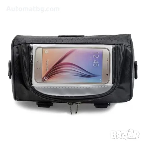 Чанта за велосипед Automat, РА329, Черен, снимка 2 - Велосипеди - 49151800