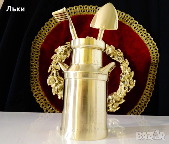 Бронзови градински инструменти за бонсай,сукуленти. , снимка 2 - Антикварни и старинни предмети - 52967987