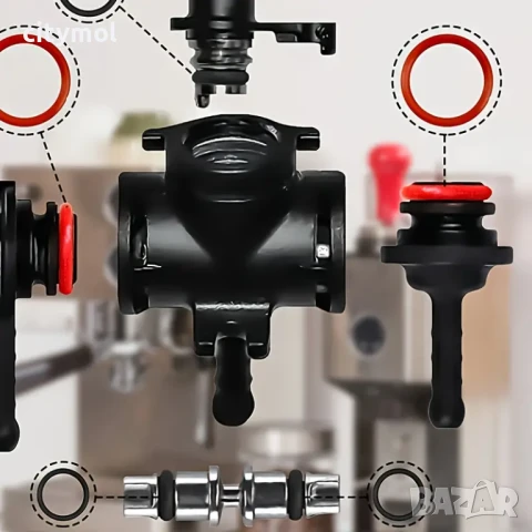 Комплект от 15 гарнитури за кафемашини Philips, Saeco, Odea, Talea, Spider, Gaggia и др., снимка 5 - Кафемашини - 50545332