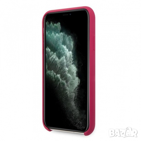 Оригинален калъф гръб кейс Guess Vintage Gold Logo - iPhone 11 (6.1), Малинов, снимка 4 - Калъфи, кейсове - 36481437