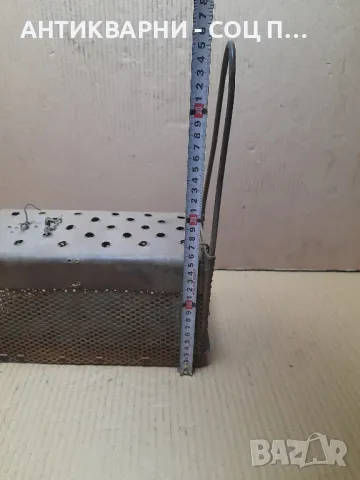 Соц Стар Ръчно Изработен Капан За Мишки Плъхове., снимка 11 - Антикварни и старинни предмети - 48696467