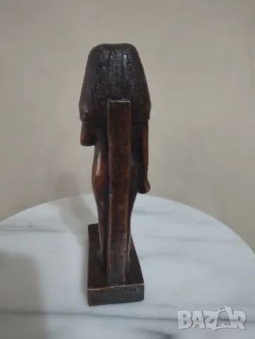 Бронзова статуетка-Клеопатра, снимка 3 - Статуетки - 48307717