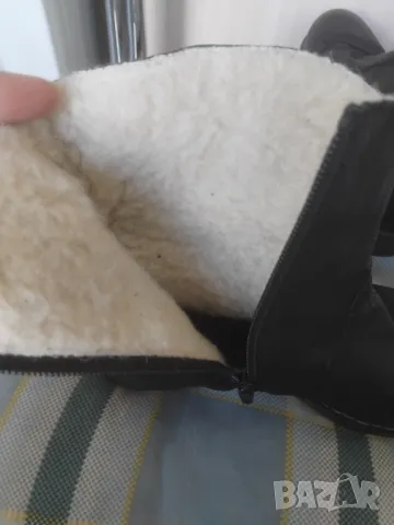 RIEKER 100% оригинални ботуши с подплата от естествена вълна, снимка 7 - Дамски ботуши - 48556617