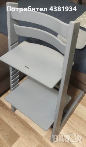 Детско столче Stokke Tripp Trapp с предпазен борд Baby Set