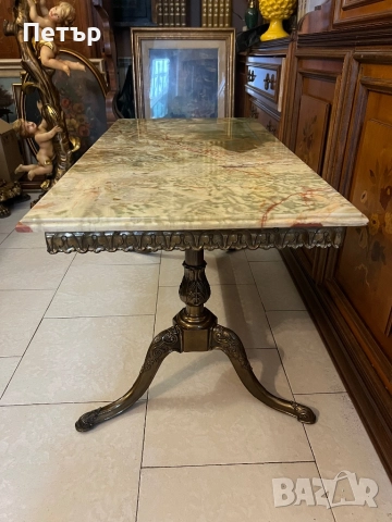 Старинна холна маса, снимка 7 - Маси - 52510636