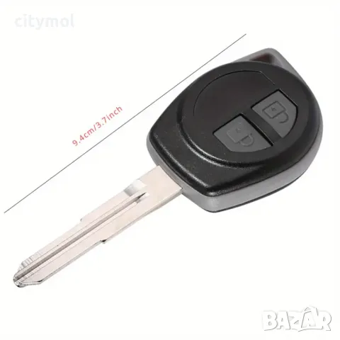 Кутийка за ключ с 2 бутона за SUZUKI Vitara, Swift, Ignis и други, с острие SZ11R, снимка 4 - Аксесоари и консумативи - 49184118