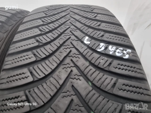 2бр зимни гуми 205/55/16 HANKOOK L03465, снимка 2 - Гуми и джанти - 51013584
