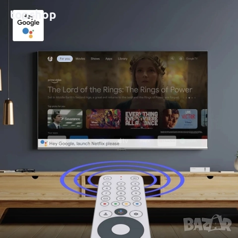 Нов, тестван Strong мултимедиен плейър LEAP-S3+ Google TV UHD BOX, TV smart, 4K Ultra HD, 3840 x ..., снимка 2 - Части и Платки - 51637846