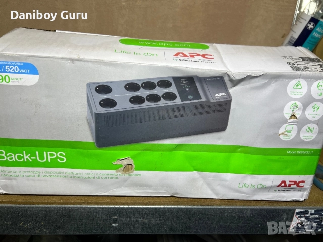 APC BE850G2 Back UPS непрекъсваемо токозахранващо устройство (UPS) защита от пренапрежение, снимка 3 - UPS захранвания - 51705455