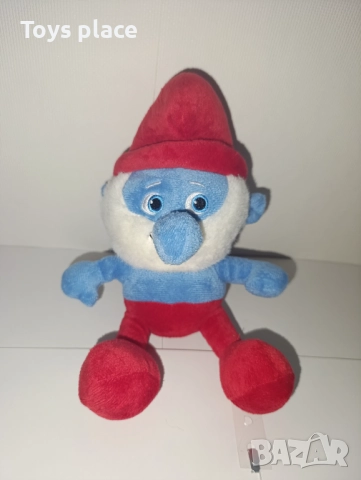 Плюшена играчка татко Smurf татко смърф, снимка 2 - Плюшени играчки - 52723084