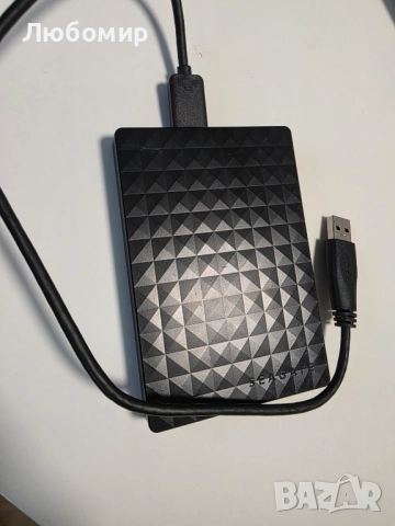Външен хард диск Seagate Expansion Portable 1TB, 2.5", USB 3.0, Черен , снимка 3 - Твърди дискове - 52796148