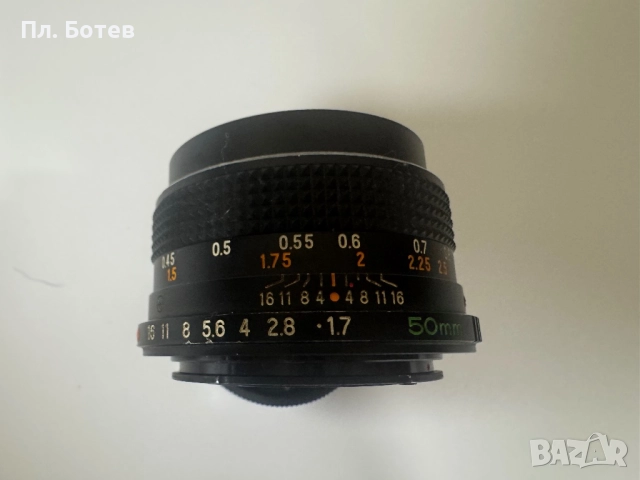 Обектив Mamiya 1:1.7 f 50mm., снимка 4 - Обективи и филтри - 51434887