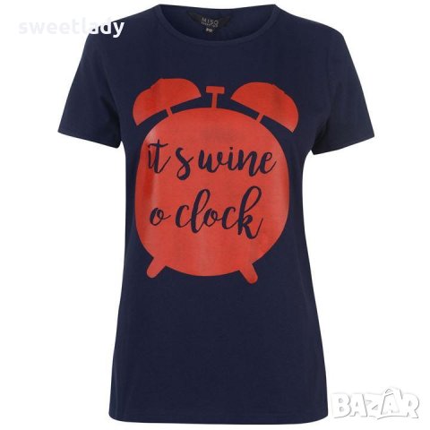 Дамска пижама Clock, снимка 2 - Пижами - 27286836