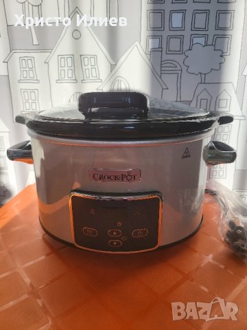 Уред за бавно готвене Crock-Pot Мултикукър с дигитален таймер 3,5 литра, снимка 10 - Мултикукъри - 43953867