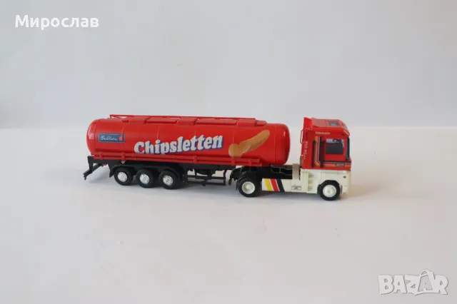 AMW 1:87 H0 RENAULT MAGNUM ЦИСТЕРНА КАМИОН TIR МОДЕЛ ВЛЕКАЧ, снимка 7 - Колекции - 49918938