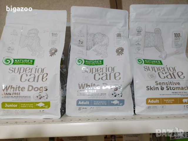 Natures Protection White dog храна за бели кучета, снимка 4 - За кучета - 34648625