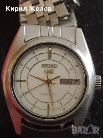 Оригинален дамски часовник SEIKO automatic Japan работи перфектно състояние 41684, снимка 3 - Дамски - 43774506