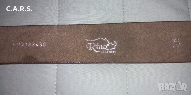Кожен колан Rino Leather - Made in Italy, снимка 3 - Колани - 52583477