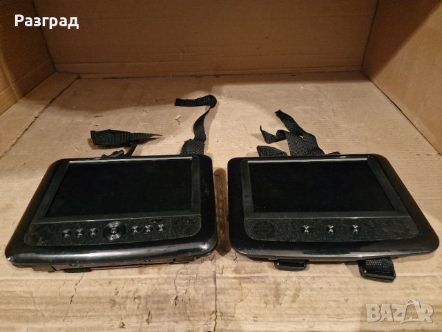 DVD плейър с два екрана  Power Agent PDVD714T, снимка 4 - Аксесоари и консумативи - 43059550