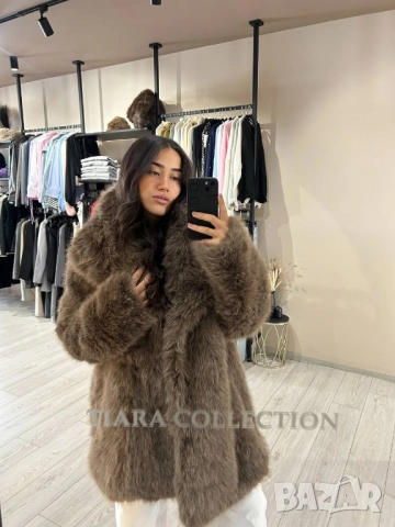 пухено палто , снимка 7 - Палта, манта - 52106986