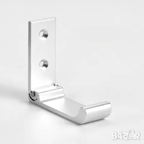 Сгъваеми допълнителни закачалки с винтове, сребърни