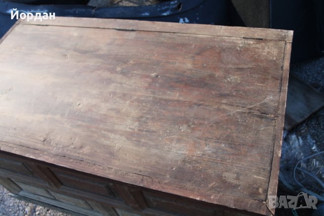 Стар родопски сандък, снимка 5 - Антикварни и старинни предмети - 43853306
