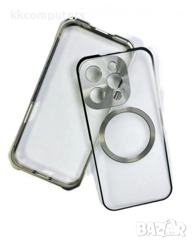 Калъф Алуминиева рамка Magsafe мат / Графит / за iPhone 16 Pro 6.3 Баркод : 3133013, снимка 2 - Калъфи, кейсове - 52462953