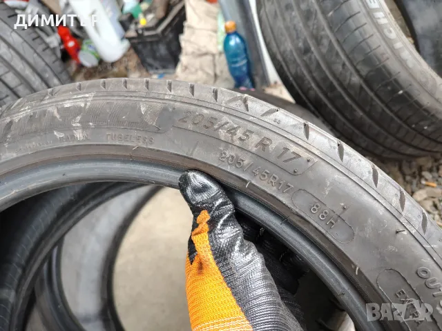4бр.летни гуми MICHELIN 205 45 17 DOT19 цена за брой, снимка 6 - Гуми и джанти - 49973826