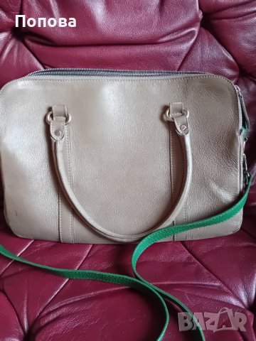 Уникална  цветна чанта с 5 отделения от естествена кожа, снимка 11 - Чанти - 43653537