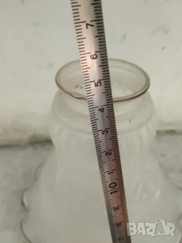 стъкло за лампа арт деко, снимка 3 - Настолни лампи - 48916396