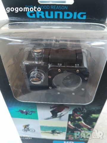 ЕКШЪН Камера, Спортна Екшън камера, DVR GRUNDIG , Водоустойчива, снимка 8 - Аксесоари и консумативи - 43560822