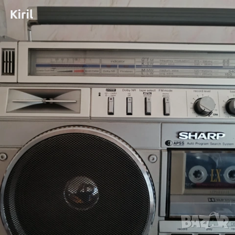 Радиокасетофон SHARP GF-8989, снимка 13 - Радиокасетофони, транзистори - 53608910