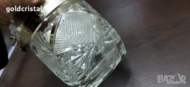 кристална ледарка, снимка 4 - Антикварни и старинни предмети - 47909281