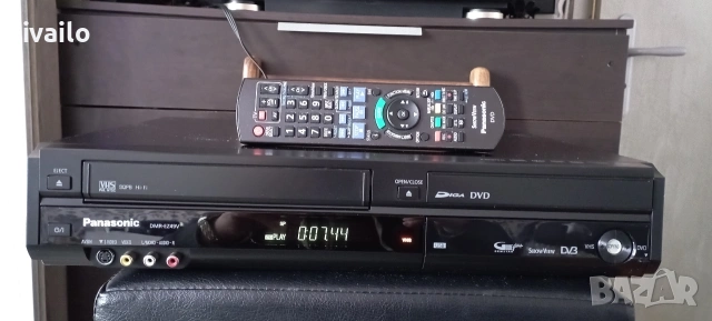 Panasonic-VHS- DVD-DMR-EZ49V-ЗАПИСВАЧКА! HI-FI , снимка 2 - Ресийвъри, усилватели, смесителни пултове - 53589203