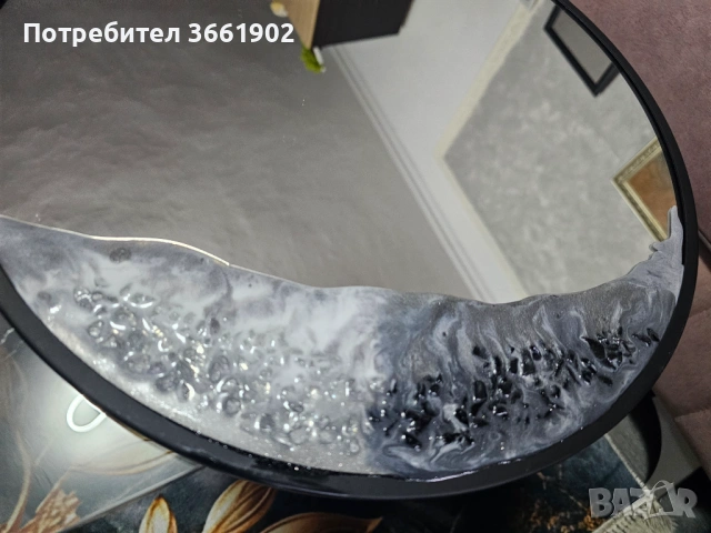 Огледало 40см диаметър  🌓, снимка 2 - Огледала - 53478934