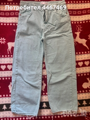 Дънки Zara, H&M 9-10 за момиче, снимка 2 - Детски панталони и дънки - 51470267