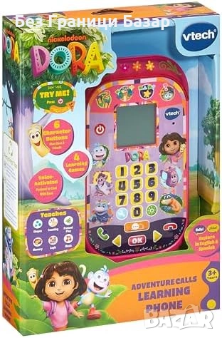 Нов VTech Dora Adventure Calls детски интерактивен телефон играчка дете подарък, снимка 6 - Други - 51683530