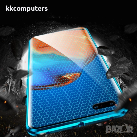 Huawei P40 Pro View Window/ Magnetic Metal Frame Калъф и Протектор, снимка 5 - Калъфи, кейсове - 51860671