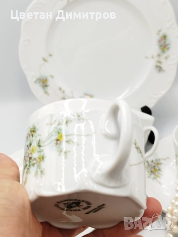 ROSENTHAL , порцеланов троен сет за кафе , снимка 7 - Сервизи - 51437784
