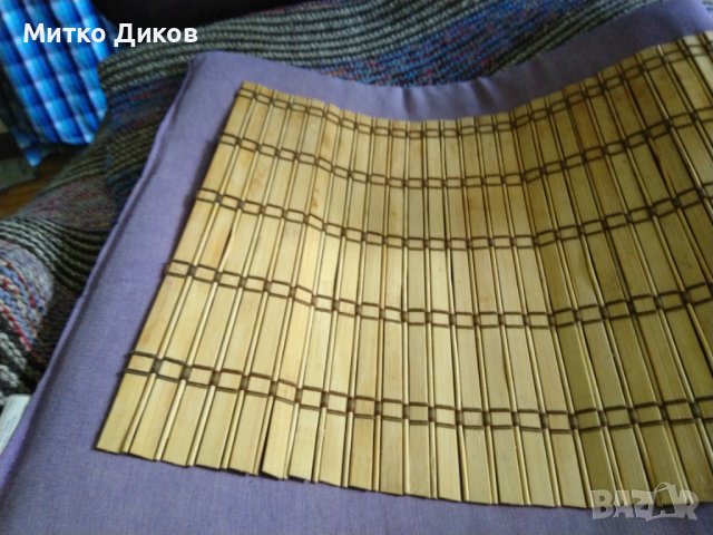 Постелка поставка за топли съдове 47х30см дървена, снимка 2 - Аксесоари за кухня - 40487261