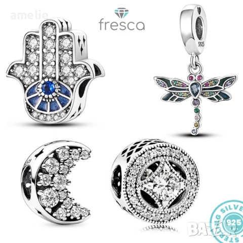 Колекция талисмани Faith по модел тип Pandora Пандора с печат S925